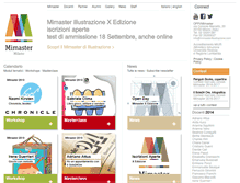 Tablet Screenshot of mimasterillustrazione.com